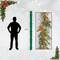 6.6FT Lighted Christmas Garland Prelit with 20 Led Lights, Flocked Garland Decorated with Pine Cones, Red Berry, Battery Operated with Timer for Mantle Stairs, Indoor Outdoor Decorations